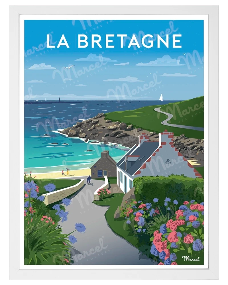 Affiche LA BRETAGNE