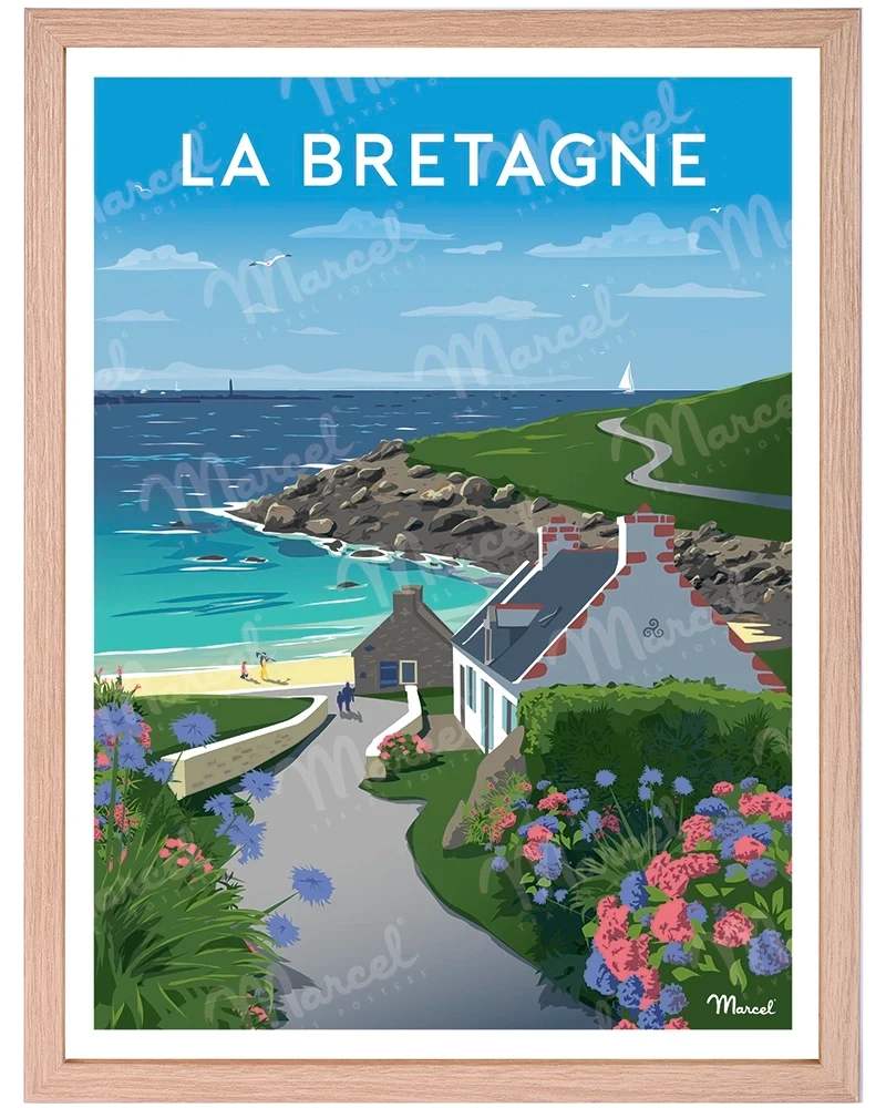 Affiche LA BRETAGNE