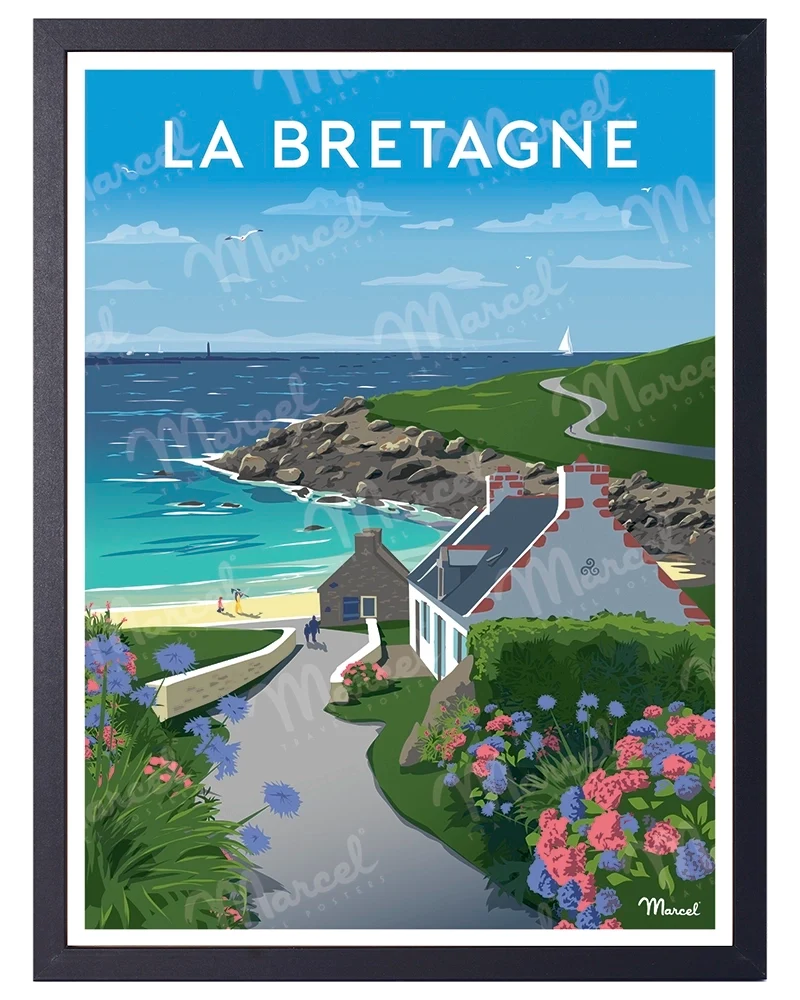 Affiche LA BRETAGNE