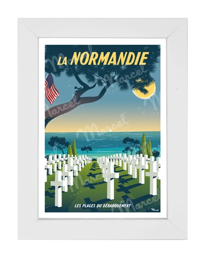 Carte Postale NORMANDIE "Plage du Débarquement"