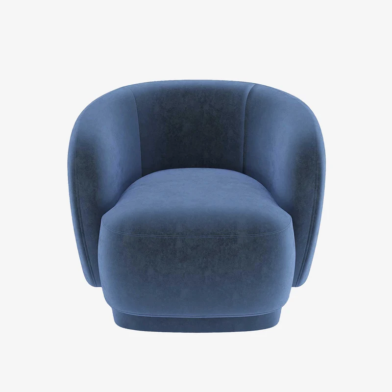 Fauteuil en velours