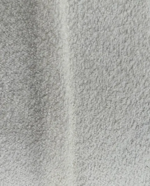 Fauteuil bouclette blanc Victoria