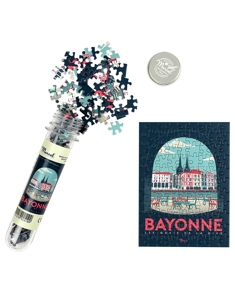 Mini-Puzzle BAYONNE "Quais de Nive"