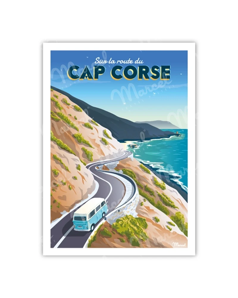 Carte Postale CAP CORSE