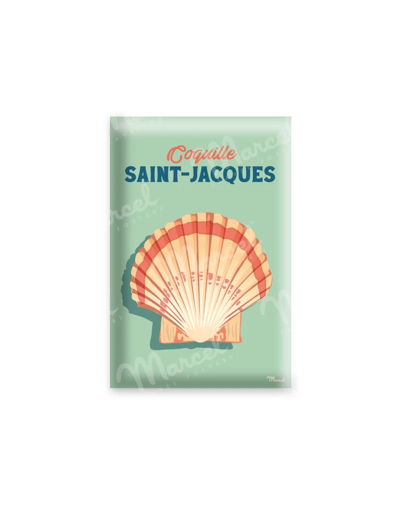 Magnet Travel Color "Coquille Saint-Jacques"