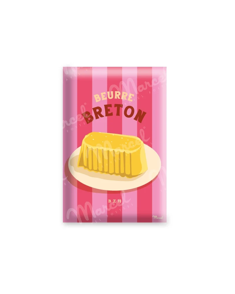 Magnet Travel Color "Beurre Breton"