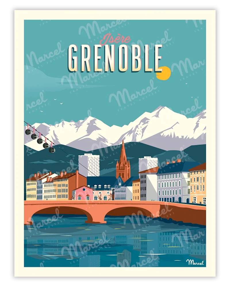 Affiche GRENOBLE