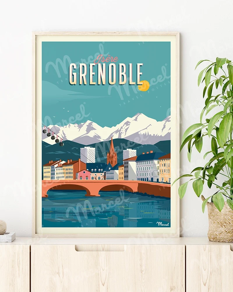 Affiche GRENOBLE