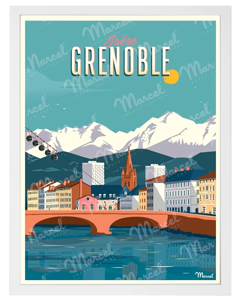 Affiche GRENOBLE