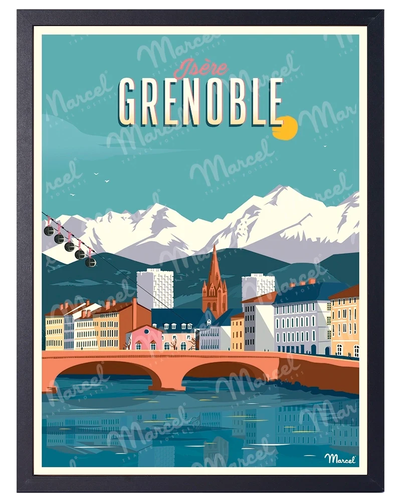 Affiche GRENOBLE