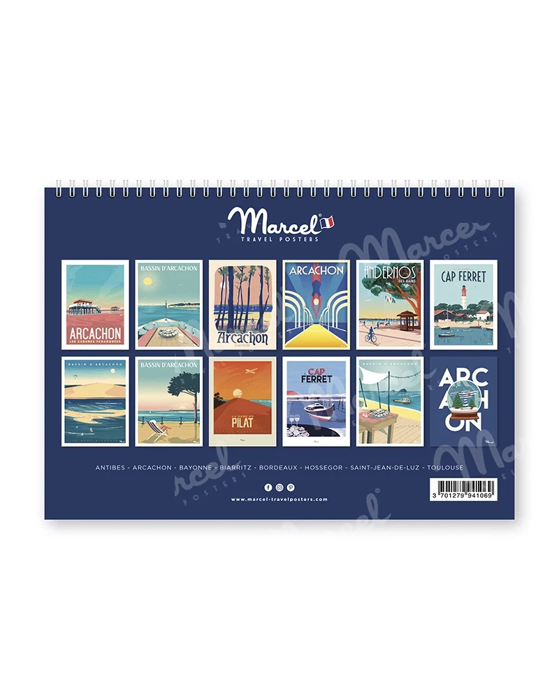 Calendrier 2026 "BASSIN D'ARCACHON"