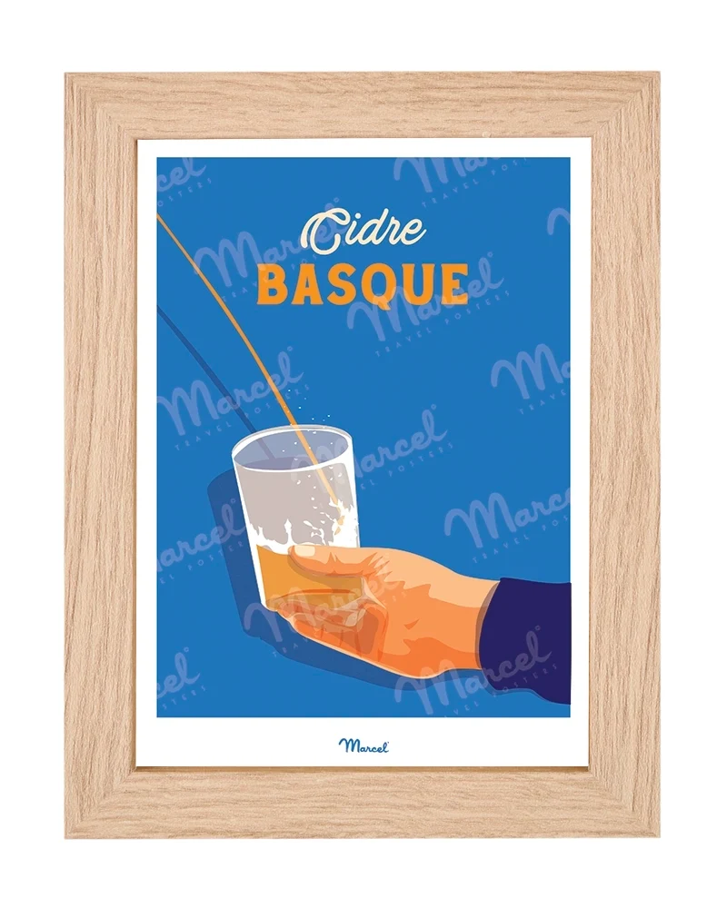 Carte postale Travel Color "Cidre Basque"