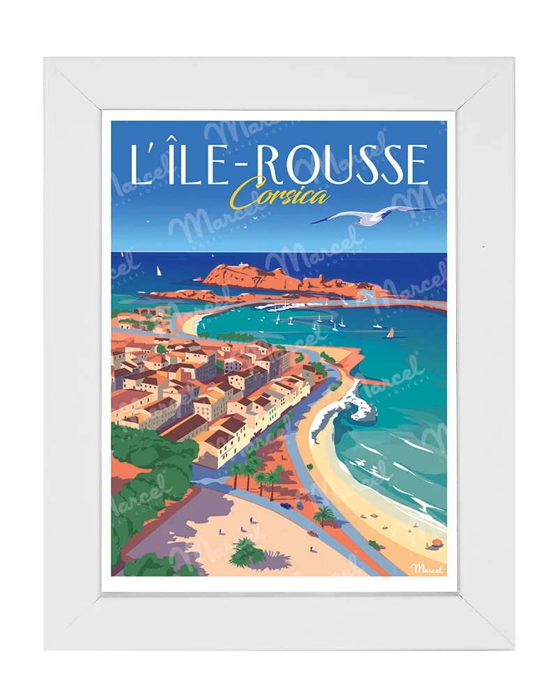 Carte Postale CORSE "L'Île Rousse"