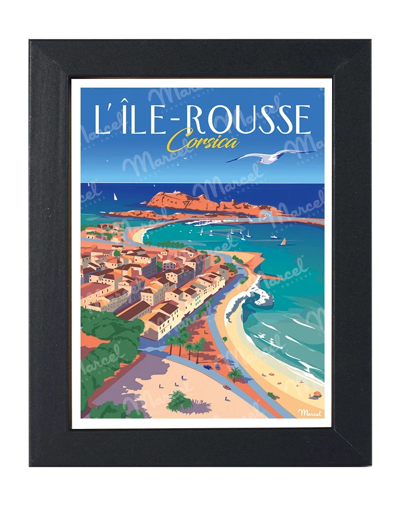 Carte Postale CORSE "L'Île Rousse"