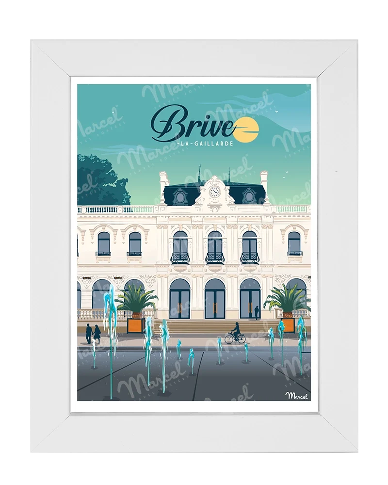 Carte Postale BRIVE-LA-GAILLARDE