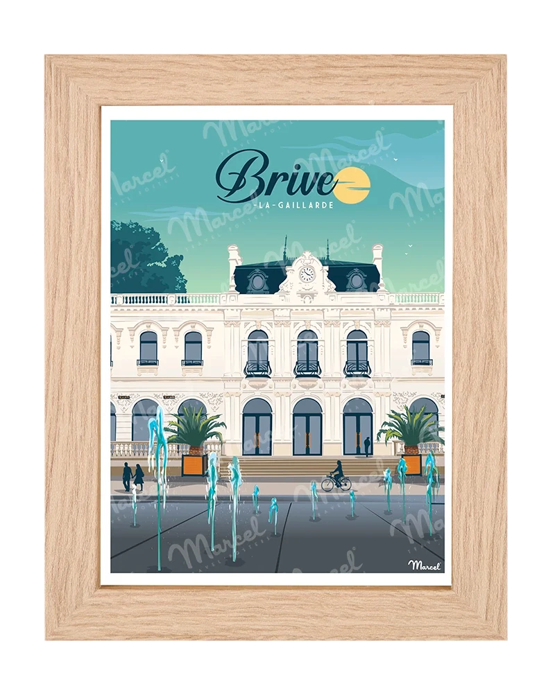 Carte Postale BRIVE-LA-GAILLARDE