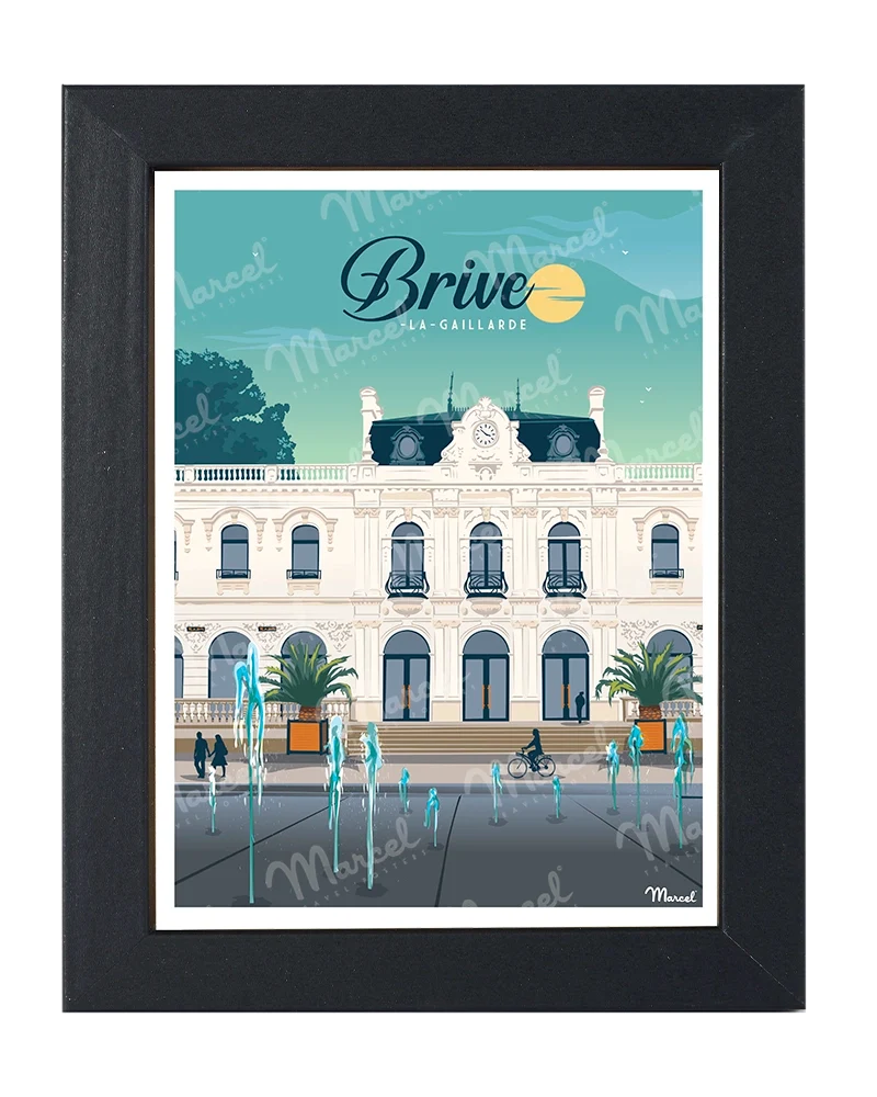 Carte Postale BRIVE-LA-GAILLARDE