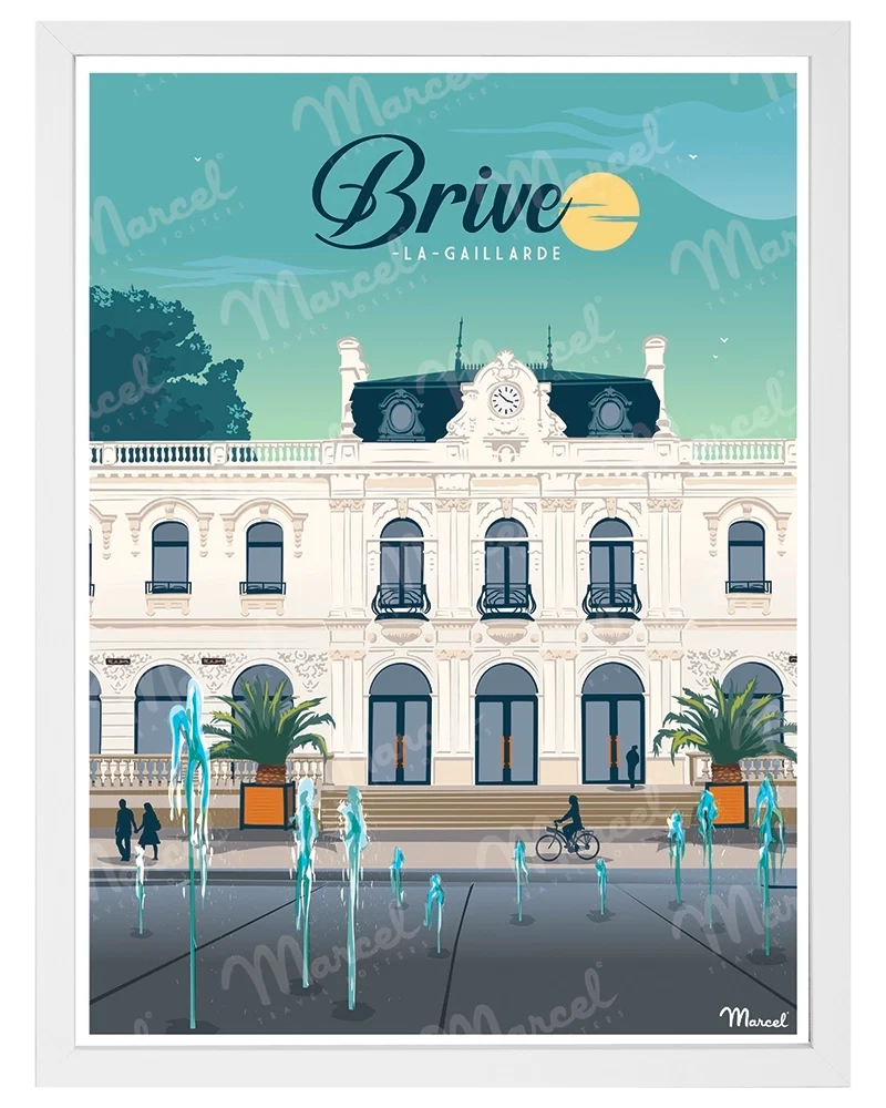 Affiche BRIVE-LA-GAILLARDE