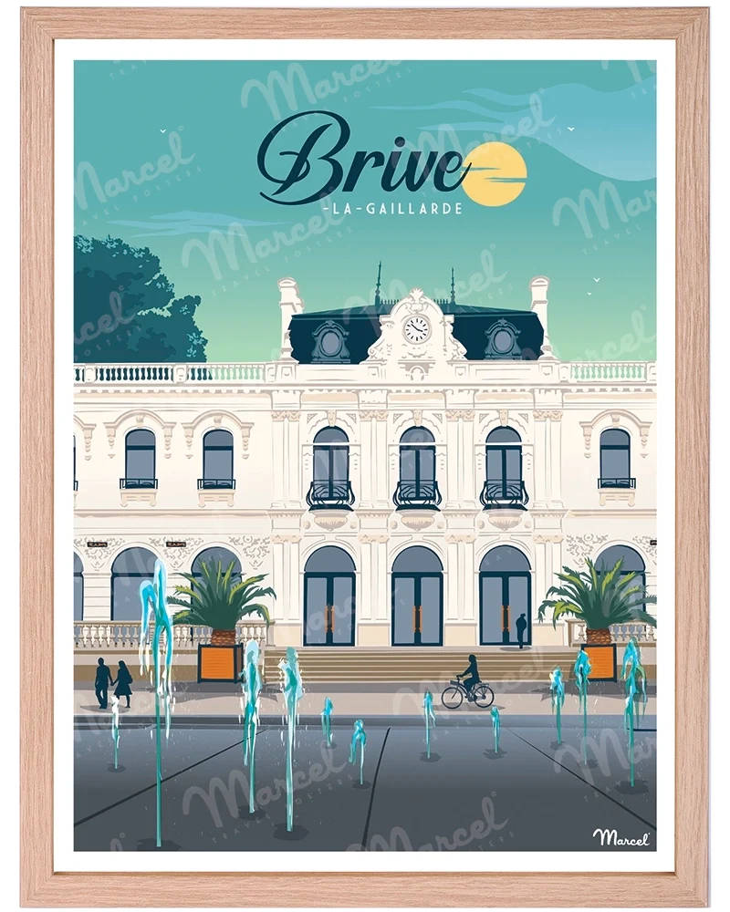 Affiche BRIVE-LA-GAILLARDE