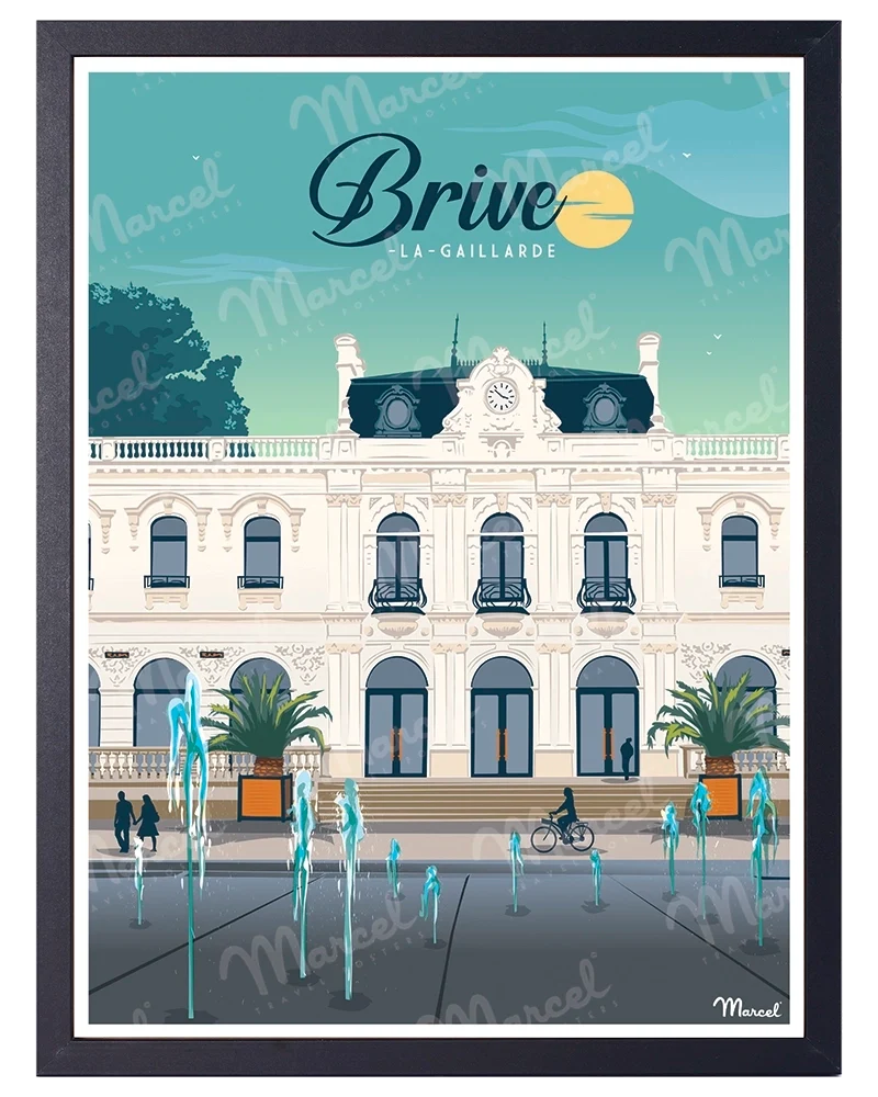 Affiche BRIVE-LA-GAILLARDE