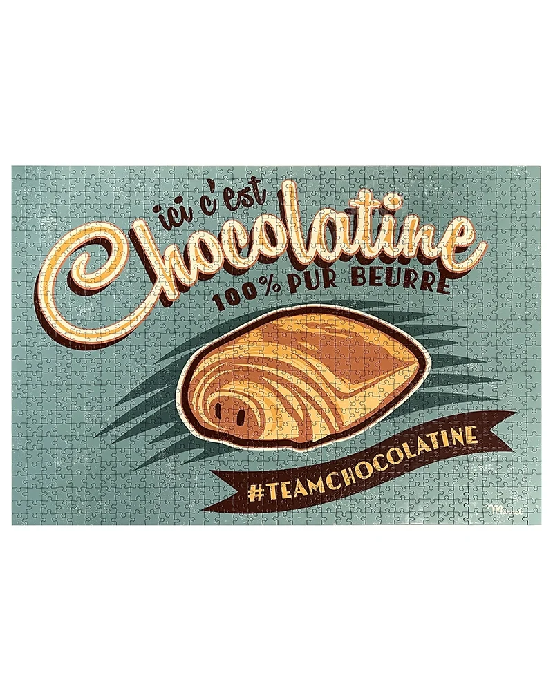 Puzzle "Ici c'est chocolatine !"