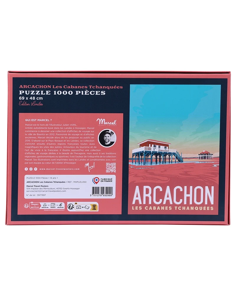 Puzzle ARCACHON "Les Cabanes Tchanquées"