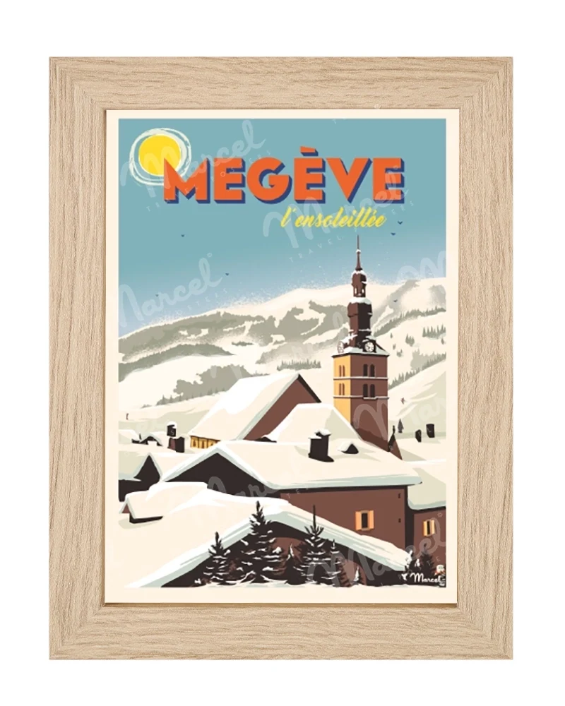 Carte Postale MEGÈVE