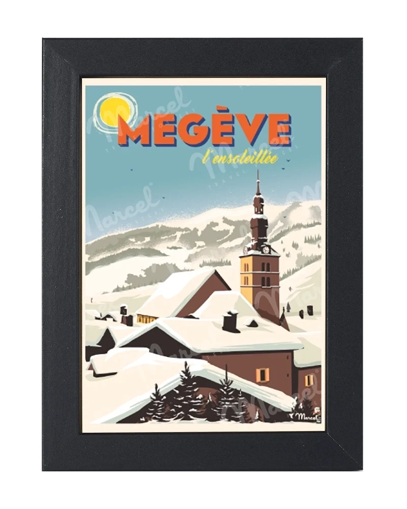 Carte Postale MEGÈVE