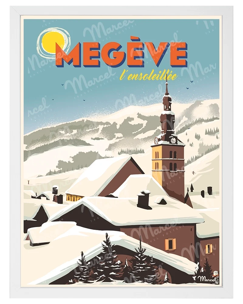 Affiche MEGÈVE