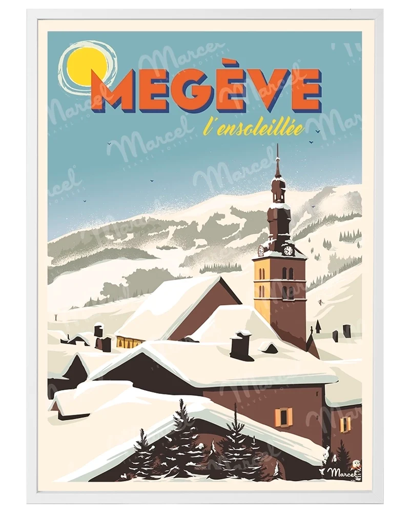 Affiche MEGÈVE