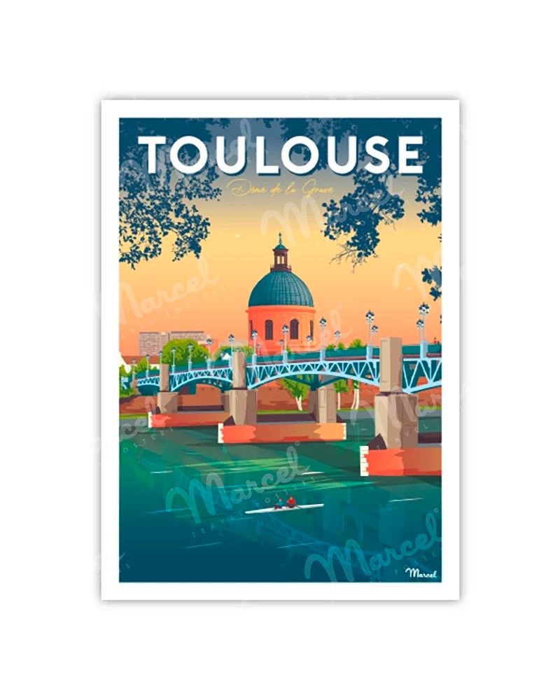 Carte Postale TOULOUSE "Dôme de la Grave"
