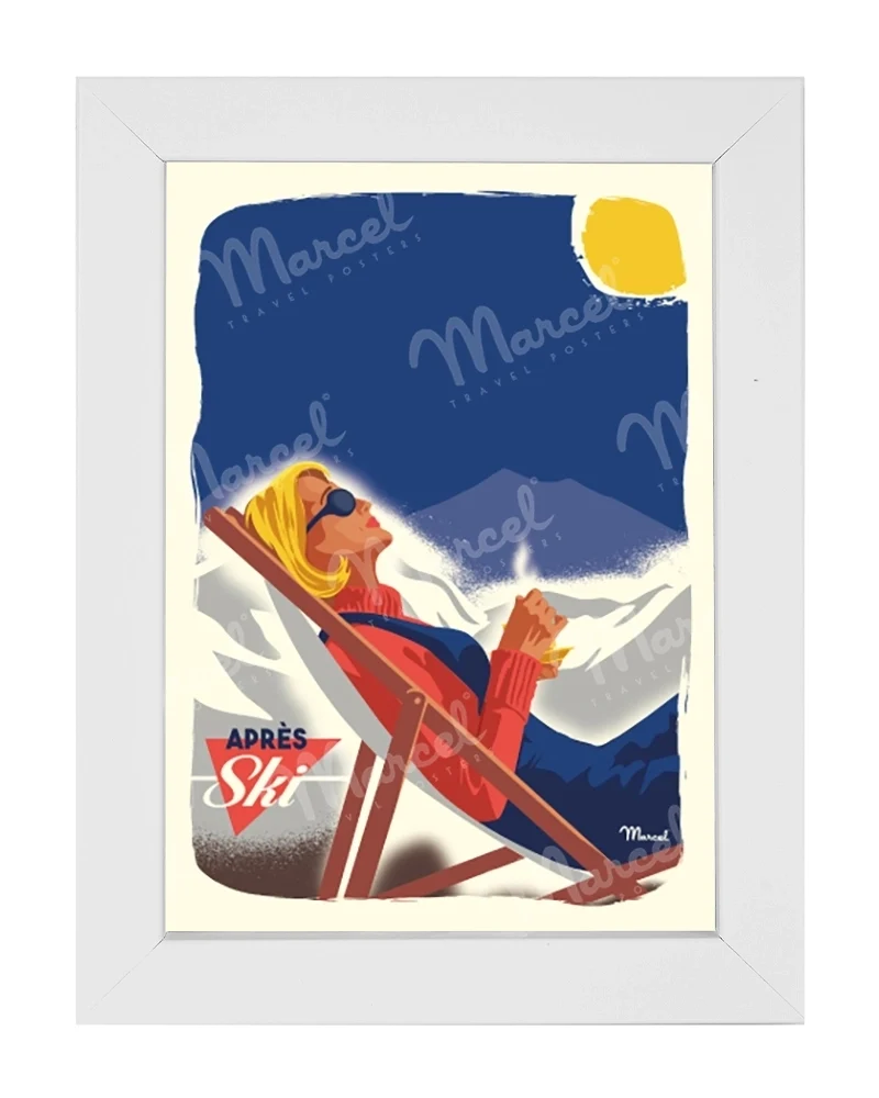 Carte Postale "CLASSIC WINTER "Après Ski"