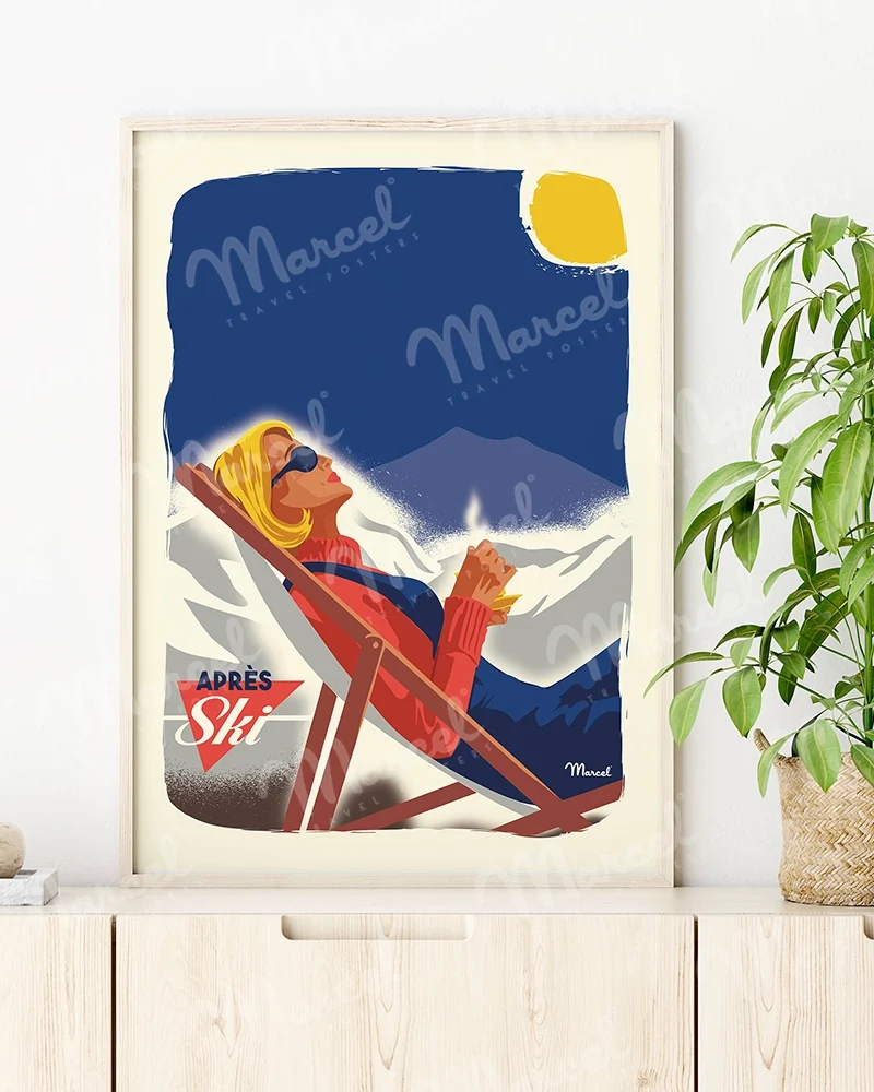 Affiche CLASSIC WINTER "Après Ski"