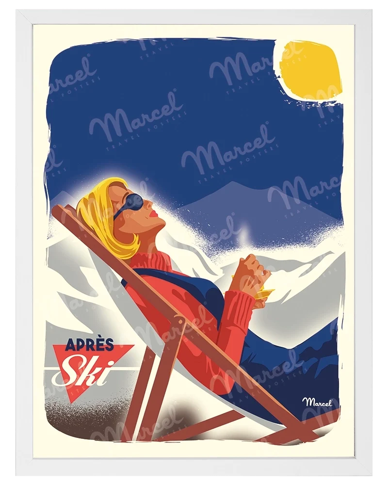 Affiche CLASSIC WINTER "Après Ski"