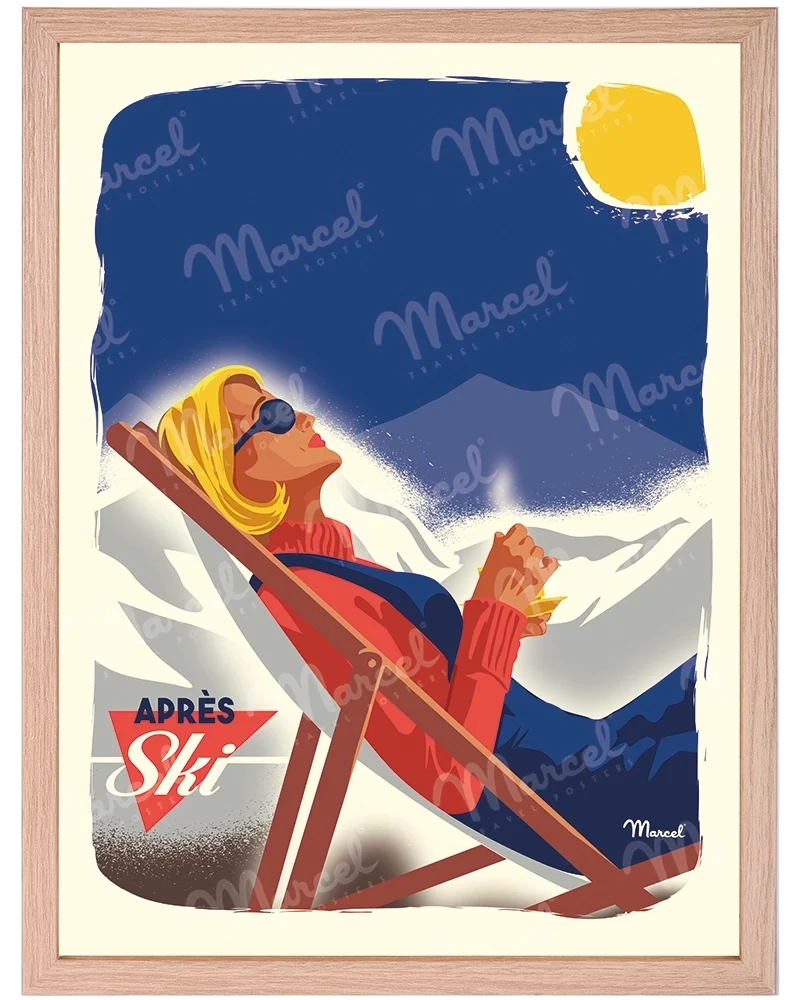 Affiche CLASSIC WINTER "Après Ski"