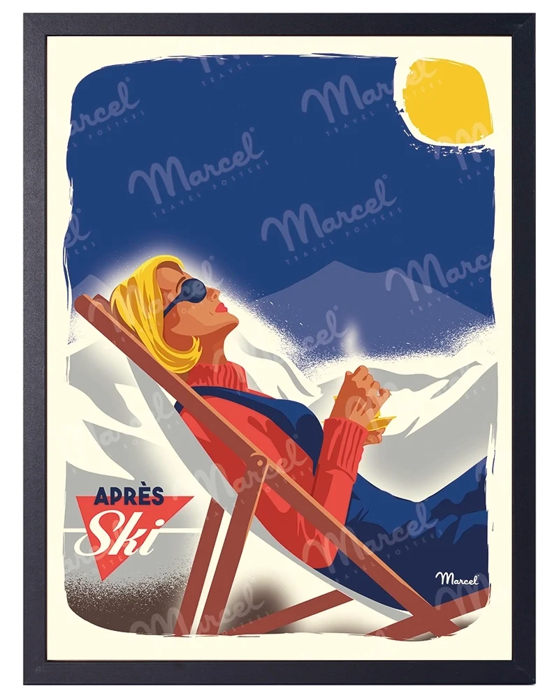 Affiche CLASSIC WINTER "Après Ski"