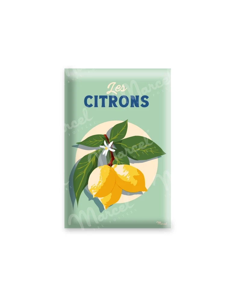 Magnet Travel Color "Les Citrons"