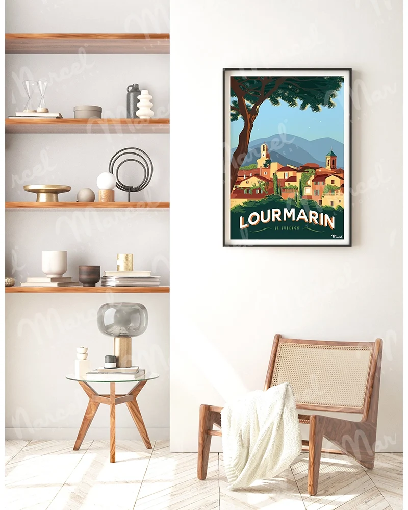 Affiche LOURMARIN