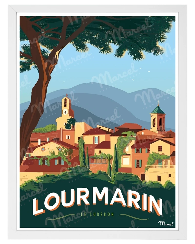 Affiche LOURMARIN