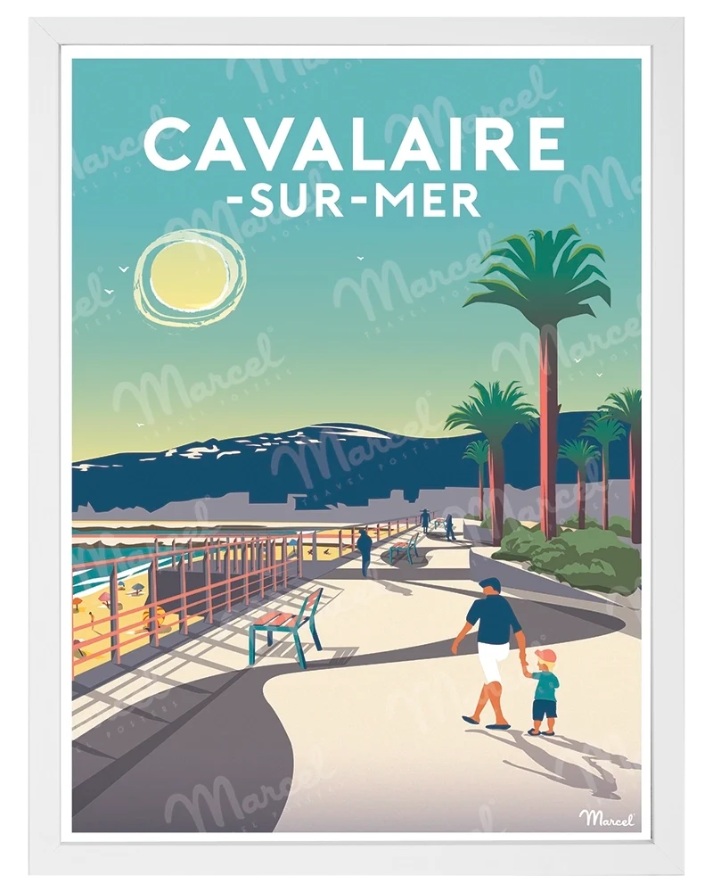 Affiche CAVALAIRE-SUR-MER