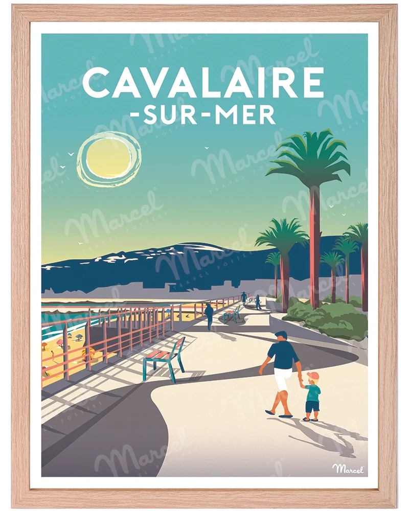 Affiche CAVALAIRE-SUR-MER