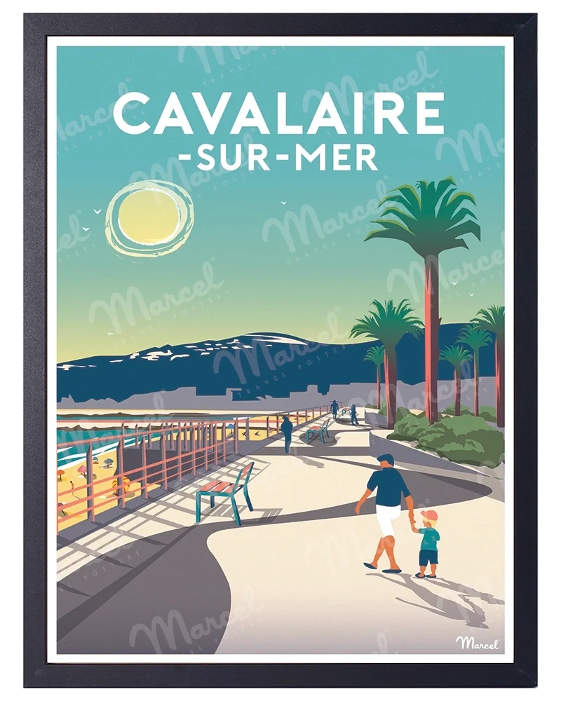 Affiche CAVALAIRE-SUR-MER