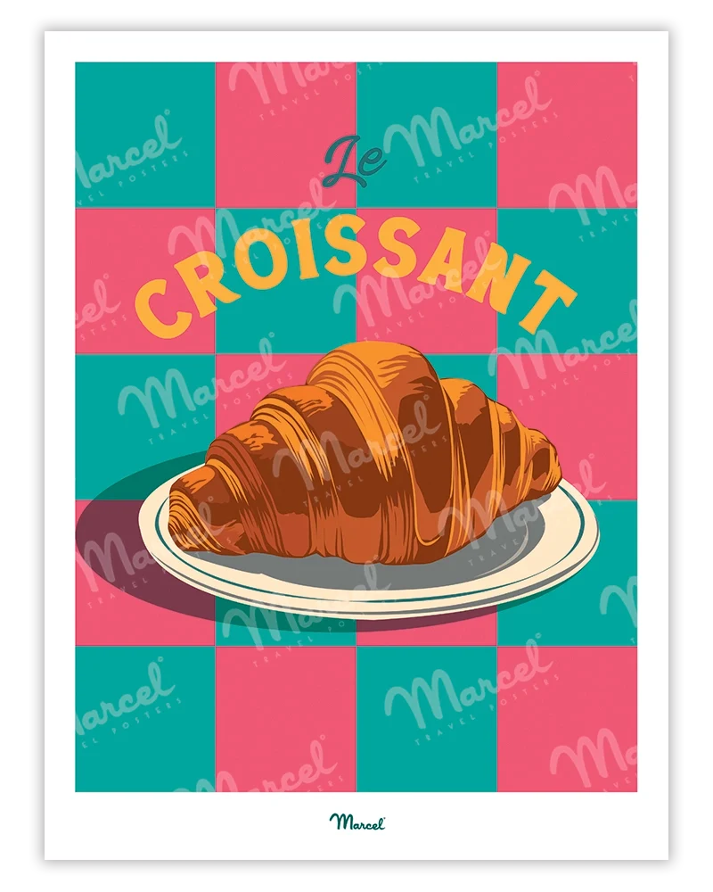 Affiche Travel Color "Le Croissant"