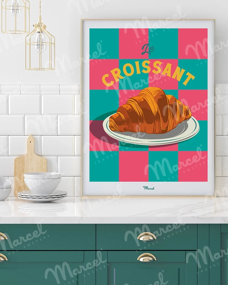 Affiche Travel Color "Le Croissant"