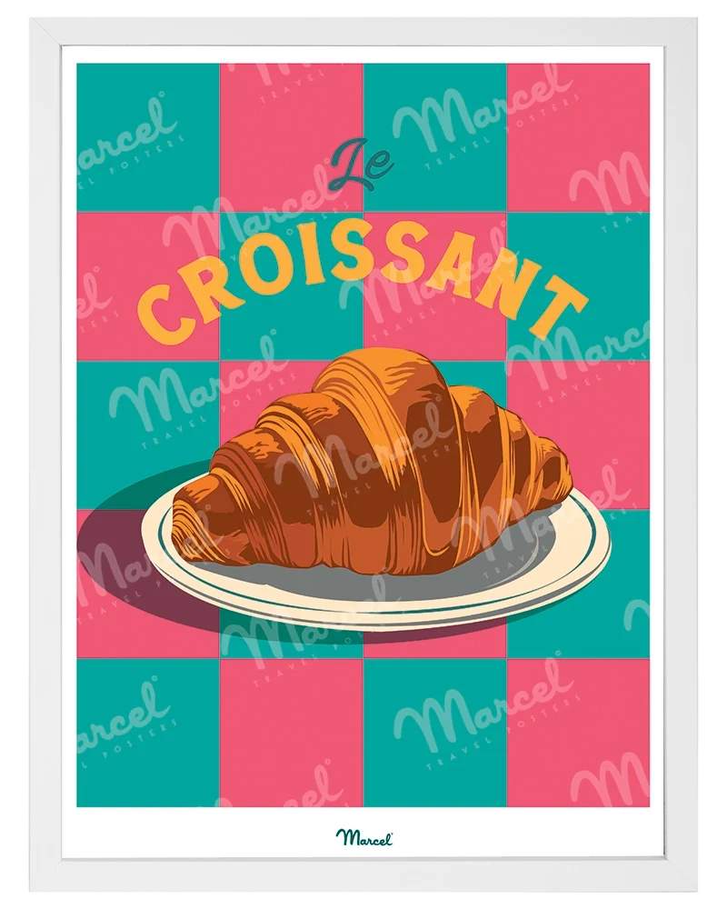 Affiche Travel Color "Le Croissant"
