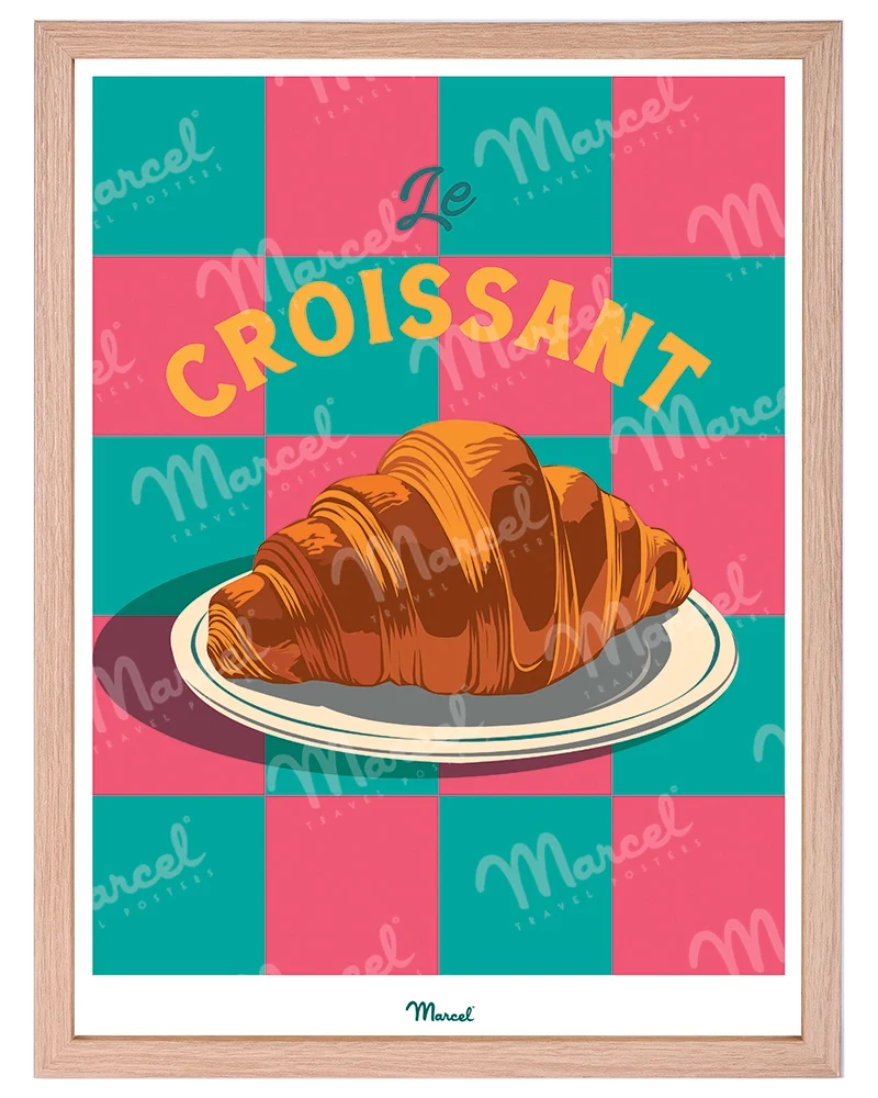 Affiche Travel Color "Le Croissant"