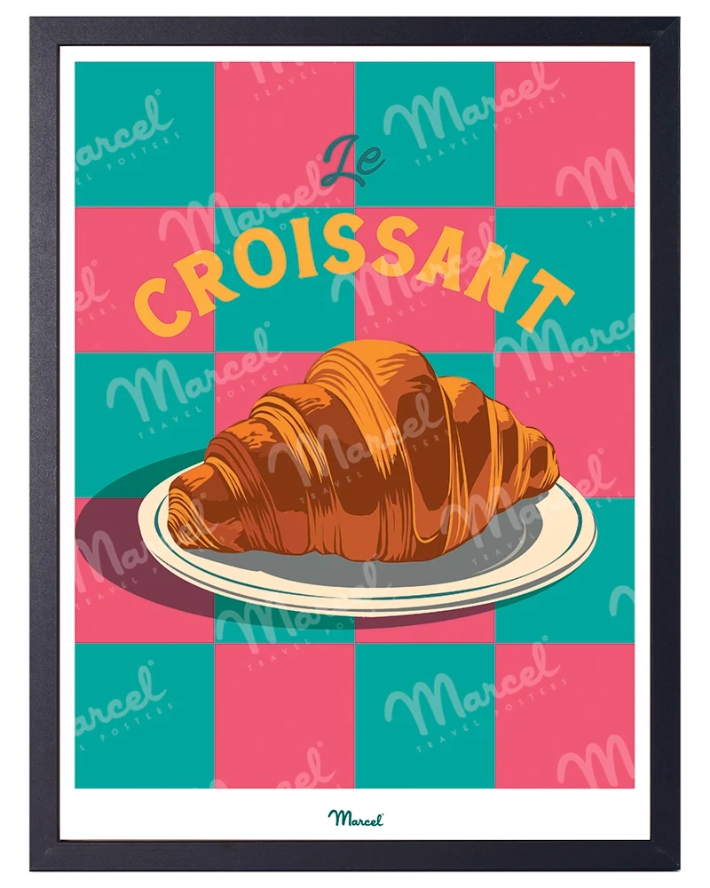 Affiche Travel Color "Le Croissant"
