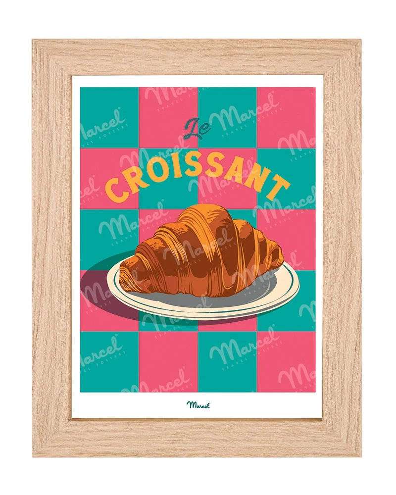 Carte postale Travel Color "Le Croissant"
