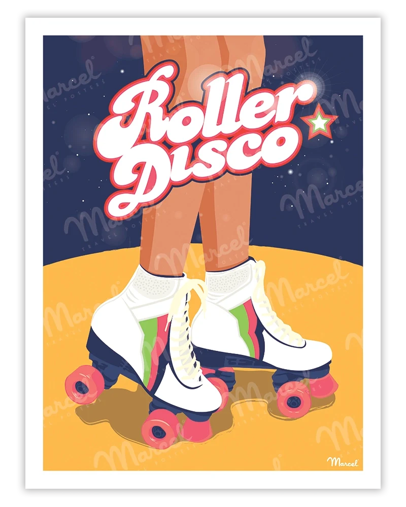Affiche "Roller Disco"