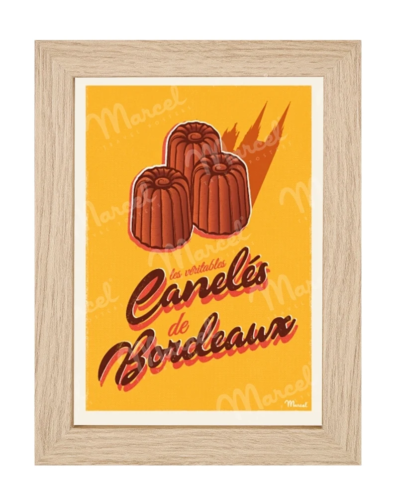 Carte Postale "Canelés de BORDEAUX"